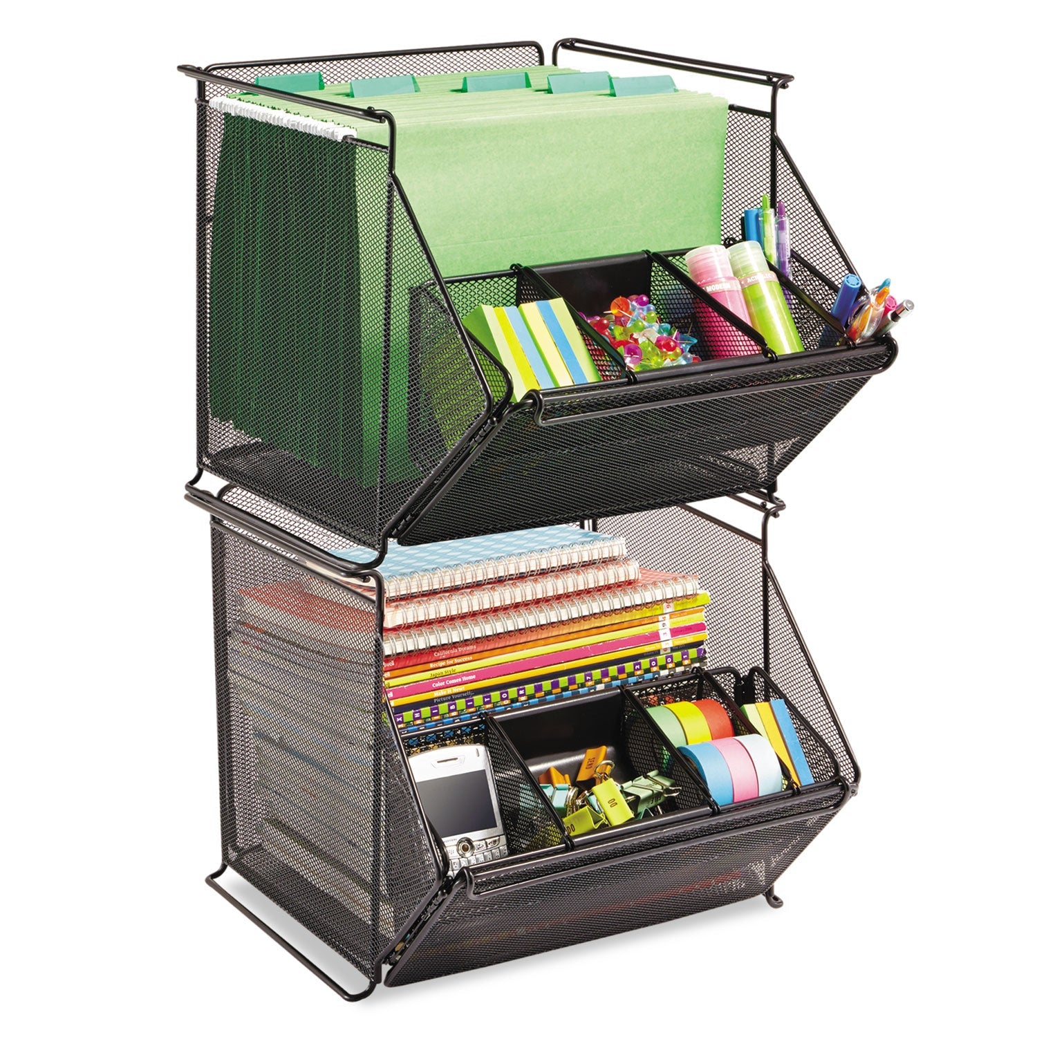 safco-onyx-stackable-mesh-storage-bin-num-saf2164bl_1